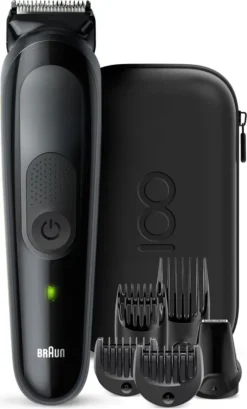 Braun 100 Jahre Multigrooming Kit5 Rasierer Inkl. Reiseetui (Akku-Betrieb) Black -Körperpflege Store 3f626dde2f819bccd256263ef0545560