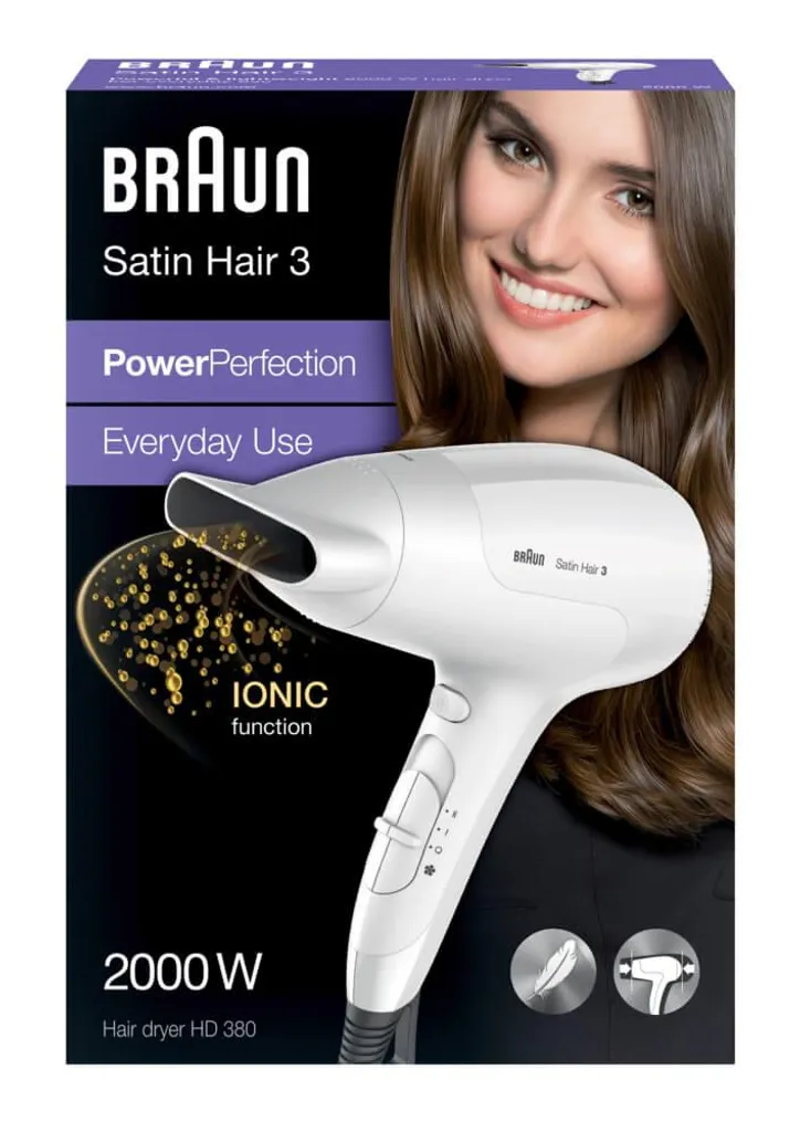 Braun Satin Hair 3 HD380 Power Perfection Solo 7 Braun Satin Hair 3 HD380 Power Perfection Solo – Bild 5