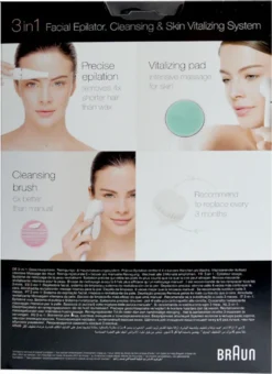 Braun FaceSpa 3-in-1 Gesichtsepilierer Und Reinigungsbürstensystem 851v 33 Braun FaceSpa 3-in-1 Gesichtsepilierer Und Reinigungsbürstensystem 851v -Körperpflege Store 460b36fd52752799ceec2e2928038cd6