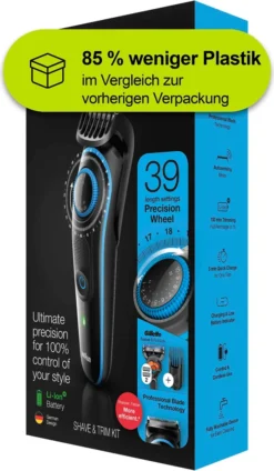 Braun BT5240 Barttrimmer Und Haarschneider Für Herren, 39 Längeneinstellungen, Schwarz/blau 13 Braun BT5240 Barttrimmer Und Haarschneider Für Herren, 39 Längeneinstellungen, Schwarz/blau -Körperpflege Store 489ae3ea5a622352a667f3fb080c164b