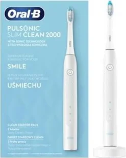 Oral-B Elektrische Zahnbürste Pulsonic 2000 Wiederaufladbar, Für Erwachsene, Anzahl Der Enthaltenen Bürstenköpfe 1, Anzahl Der Zähneputzmodi 2, Schalltechnologie, Weiß 11 Oral-B Elektrische Zahnbürste Pulsonic 2000 Wiederaufladbar, Für Erwachsene, Anzahl Der Enthaltenen Bürstenköpfe 1, Anzahl Der Zähneputzmodi 2, Schalltechnologie, Weiß -Körperpflege Store 4cc4309b1b0b9ee74a49afb6a2bf532a