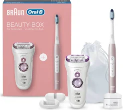 Braun & Oral-B Beauty Box Silk-epil 9-700 SensoSmart & Oral-B Pulsonic Slim Luxe