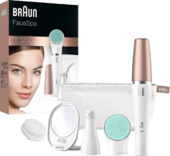 Braun FaceSpa 3-in-1 Gesichtsepilierer Und Reinigungsbürstensystem 851v 32 Braun FaceSpa 3-in-1 Gesichtsepilierer Und Reinigungsbürstensystem 851v -Körperpflege Store 5089aad61920dc6349b0d473b3f26cf6