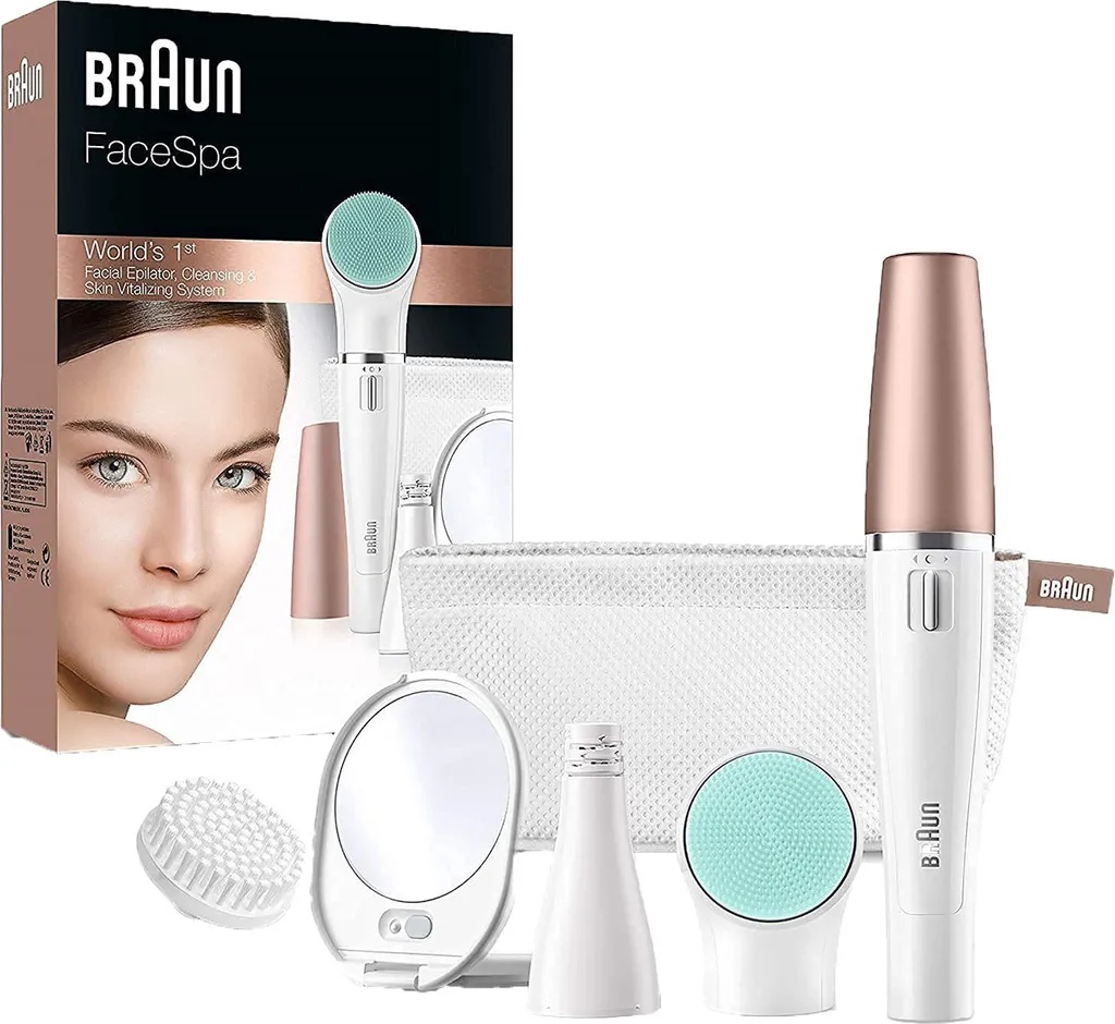 Braun FaceSpa 3-in-1 Gesichtsepilierer Und Reinigungsbürstensystem 851v 13 Braun FaceSpa 3-in-1 Gesichtsepilierer Und Reinigungsbürstensystem 851v – Bild 11