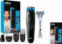 Braun MGK 3242 MultiGroomingKit Bartschneider Schwarz/blau -Körperpflege Store 51c49f0d2017a09c7b8d90c0eb02e616