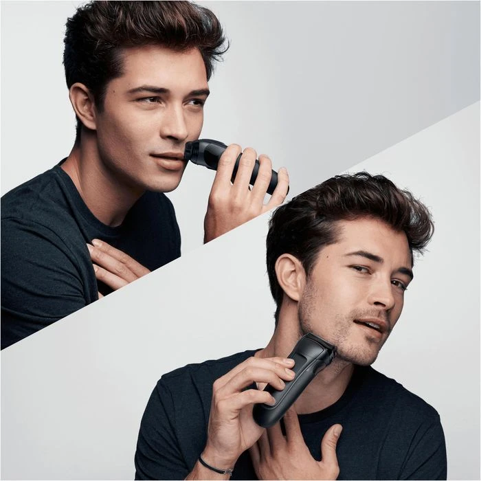 Braun Elektrorasierer Series 3 302s Clean & Close, Trockenrasierer, Schwarz 8 Braun Elektrorasierer Series 3 302s Clean & Close, Trockenrasierer, Schwarz – Bild 6