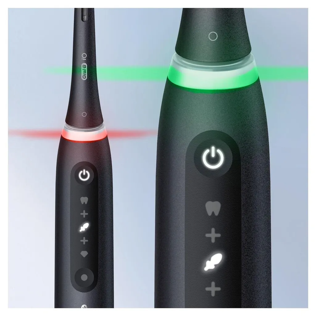 Oral-B Elektrische Zahnbürste - IO Series 5 + Reiseetui - Matt Black 5 Oral-B Elektrische Zahnbürste - IO Series 5 + Reiseetui - Matt Black – Bild 3