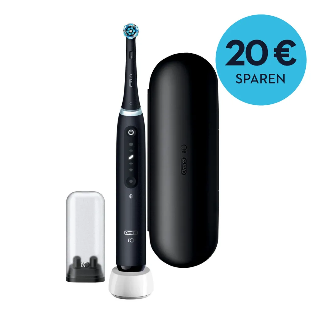 Oral-B Elektrische Zahnbürste - IO Series 5 + Reiseetui - Matt Black 17 Oral-B Elektrische Zahnbürste - IO Series 5 + Reiseetui - Matt Black – Bild 15