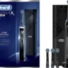 Oral-B Elektrische Zahnbürste Genius X Luxus Edition Wiederaufladbar, Für Erwachsene, Anzahl Enthaltener Bürstenköpfe 4, Anzahl Zähneputzmodi 6, Anthrazitgrau