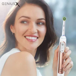 Braun Oral B Genius X ROSE GOLD Bluetooth + Travel CASE Rotierende ZahnbÃ1/4rste, Timer, Ladestandsanzeige -Körperpflege Store 5ca6da6f13112d6ad7a09ff02723d032