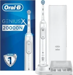 Oral-B Genius X 20000N Fuji White Elektrische Zahnbürste Mit Bluetooth