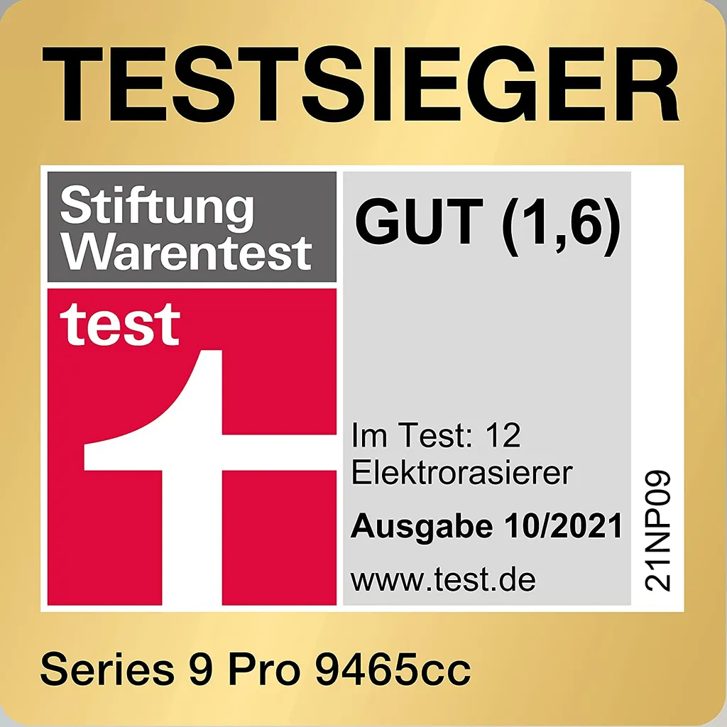 Braun Elektrischer Rasierer - Series 9 - 9465cc System Wet&dry - Metal Matt 17 Braun Elektrischer Rasierer - Series 9 - 9465cc System Wet&dry - Metal Matt – Bild 15