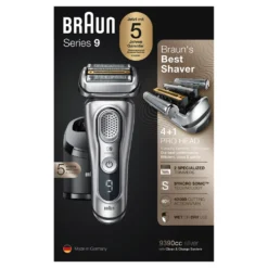 Braun Series 9 9390cc + Elektrischer Rasierer Mit 20% Längerer Akku-Laufzeit, Verbesserte Reinigungs- & Ladestation, Wet&Dry Elektrorasierer, Silber 13 Braun Series 9 9390cc + Elektrischer Rasierer Mit 20% Längerer Akku-Laufzeit, Verbesserte Reinigungs- & Ladestation, Wet&Dry Elektrorasierer, Silber -Körperpflege Store 5efacabfb9dfe222370b7fcbb1ba1091