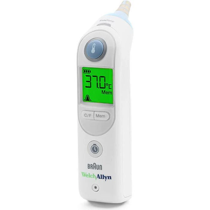 Braun Fieberthermometer Thermoscan Pro 6000, Ohrthermometer, Infrarot, Mit Basiseinheit 3 Braun Fieberthermometer Thermoscan Pro 6000, Ohrthermometer, Infrarot, Mit Basiseinheit