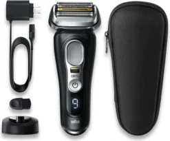 Braun Elektrischer Rasierer - Series 9 - 9410s Wet&dry - Schwarz Matt -Körperpflege Store 5f83a8beeb7433930cd5b41ca5c7df98
