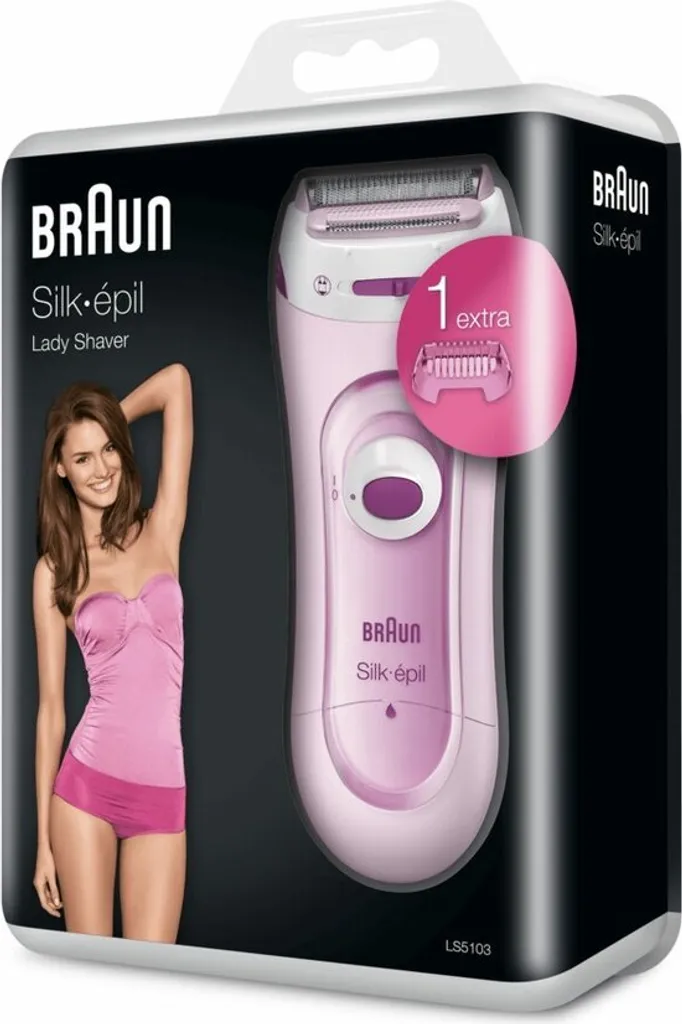 Braun Silk-épil LS 5103 - 2in1 Lady Shaver Mit Trimmeraufsatz 8 Braun Silk-épil LS 5103 - 2in1 Lady Shaver Mit Trimmeraufsatz – Bild 6