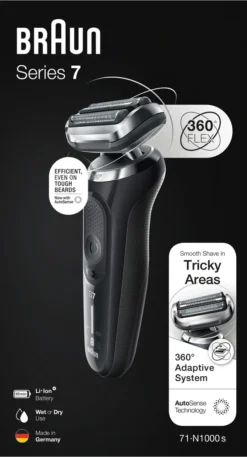 Braun Elektrischer Rasierer - Series 7 - 71-N1000s - Schwarz 14 Braun Elektrischer Rasierer - Series 7 - 71-N1000s - Schwarz -Körperpflege Store 6053c9b95df8cee74dee6ad5856619d7
