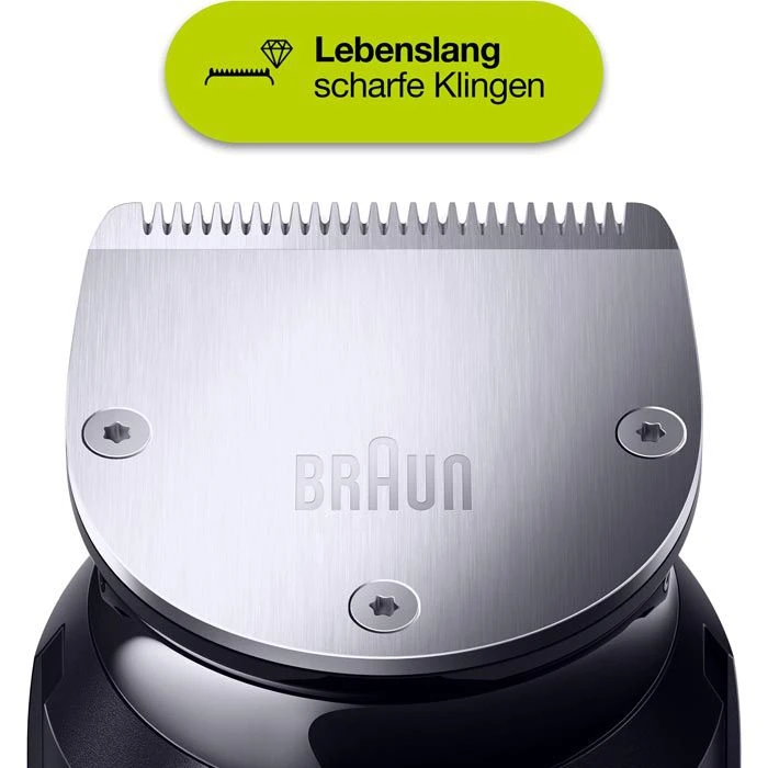 Braun Barttrimmer BT7220, Inkl. Gillette Fusion5, Für Herren, Mit Akku, 39 Längen, 4 Aufsätze 7 Braun Barttrimmer BT7220, Inkl. Gillette Fusion5, Für Herren, Mit Akku, 39 Längen, 4 Aufsätze – Bild 5