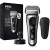 Braun Elektrorasierer Series 8 8417s, Silber, Wet & Dry, 3+1 Scherkopf, Mit Trimmer & Reise-Etui -Körperpflege Store 63c1abe7c46d3044f8b35a6875f27235a5c4186c elektrorasierer braun series 8 8417s silber
