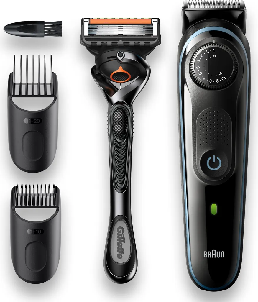 Braun Barttrimmer 5 BT5340, Barttrimmer Und Haarschneider Für Herren, Für Gesichts- Und Kopfhaare 4 Braun Barttrimmer 5 BT5340, Barttrimmer Und Haarschneider Für Herren, Für Gesichts- Und Kopfhaare – Bild 2