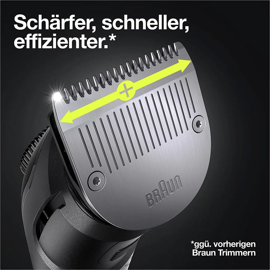 Braun BeardTrimmer BT7350 Grau Barttrimmer 9 Braun BeardTrimmer BT7350 Grau Barttrimmer – Bild 7