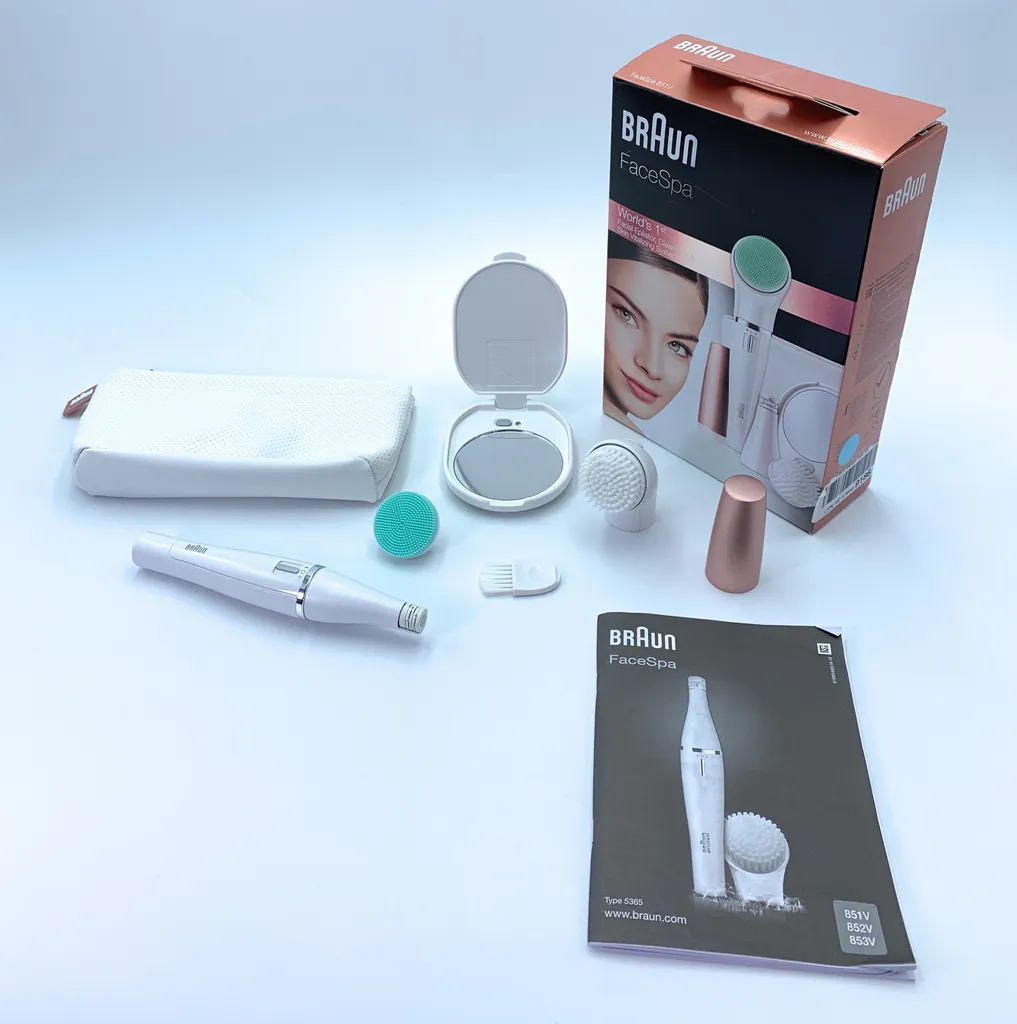 Braun FaceSpa 3-in-1 Gesichtsepilierer Und Reinigungsbürstensystem 851v 19 Braun FaceSpa 3-in-1 Gesichtsepilierer Und Reinigungsbürstensystem 851v – Bild 17