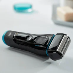 Braun Series 5 5140s Elektrischer Rasierer, Rasierapparat Wet Und Dry, Wiederaufladbarer Elektrorasierer, Schwarz/Blau 14 Braun Series 5 5140s Elektrischer Rasierer, Rasierapparat Wet Und Dry, Wiederaufladbarer Elektrorasierer, Schwarz/Blau -Körperpflege Store 6a302855966ff5b431fcc557301d5062