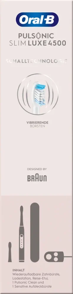 Oral-B Pulsonic Slim Luxe 4500 Rosegold -Körperpflege Store 6ba809822b82aefcd7ab621929d43e6c