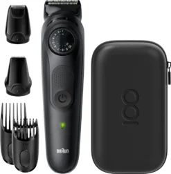 Braun BT7 Barttrimmer Für Herren, Haarschneider, Design Edition Mit Reise-Etui – Schwarz -Körperpflege Store 6c1738dcb95b0550c0459828b20180f4