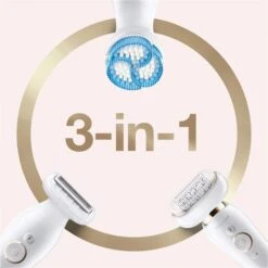 Braun Epilierer Silk-epil 9 Flex SES 9010 3D, Kabellos, Wet & Dry, Inkl. 6 Aufsätze Und Tasche -Körperpflege Store 6f1fc8ef78fbd2733b3bd76081859e3229135dcb epilierer braun silk epil 9 flex ses 9010 3d