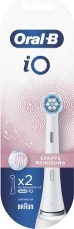 Oral-B IO Aufsteckbürsten Sanfte Reinigung 2er -Körperpflege Store 7004c1720e73004359dc537650dbbe4b