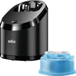 Braun 5-in-1 Rasierer-zubehör Reinigungsstation, Intelligente Programme, Aufladung, Reinigung, Pflege Und Trocknung -Körperpflege Store 705a5e0f7a89203f6cc06e31340c09b8