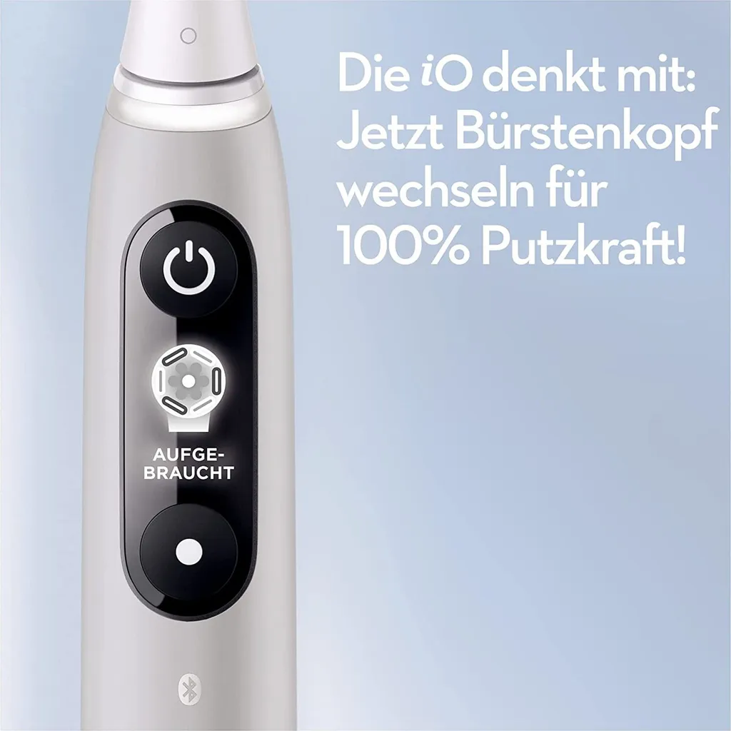 Braun Oral-B IO6 Opal Grau UC , Elektr. Zahnbürste 8 Braun Oral-B IO6 Opal Grau UC , Elektr. Zahnbürste – Bild 6