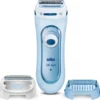 Braun Silk-épil Lady Shaver 5-160 In Blau – 3-In-1 Wet&Dry Elektrischer Rasierer, Trimmer- Und Peeling-System -Körperpflege Store 7422f1b4a81058828995f9e135a47380