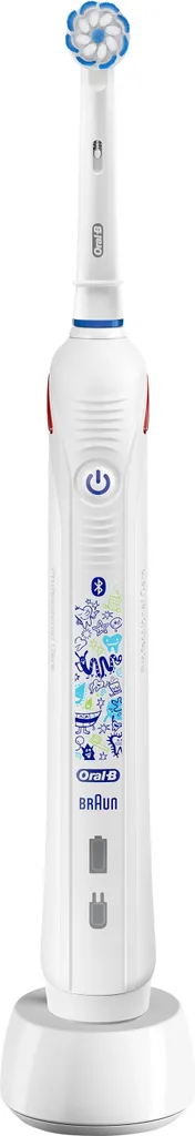 Oral-B Junior Smart Elektrische Zahnbürste Mit Visueller Andruckkontrolle & Smart Coaching, Für Kinder Ab 6 Jahren