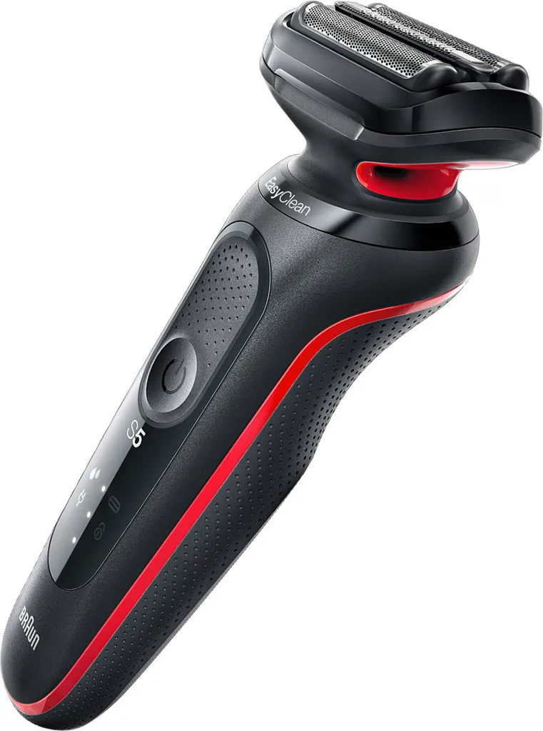 BRAUN Herrenrasierer Series 5 - 50-R1000s Schwarz/rot (wasserdicht, Dusche, Easy-Clean-System, Li-Ion, Schnell-Aufladung, Wet&dry) 13 BRAUN Herrenrasierer Series 5 - 50-R1000s Schwarz/rot (wasserdicht, Dusche, Easy-Clean-System, Li-Ion, Schnell-Aufladung, Wet&dry) – Bild 11
