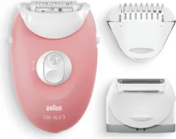 Braun Silk-épil 3 SE 3-440 Starter 3-in-1 Haarentfernung – Epilierer, Rasierer