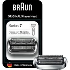 Braun Scherkopf 73S Kombipack, Silber, Für Braun Rasierer Series 7