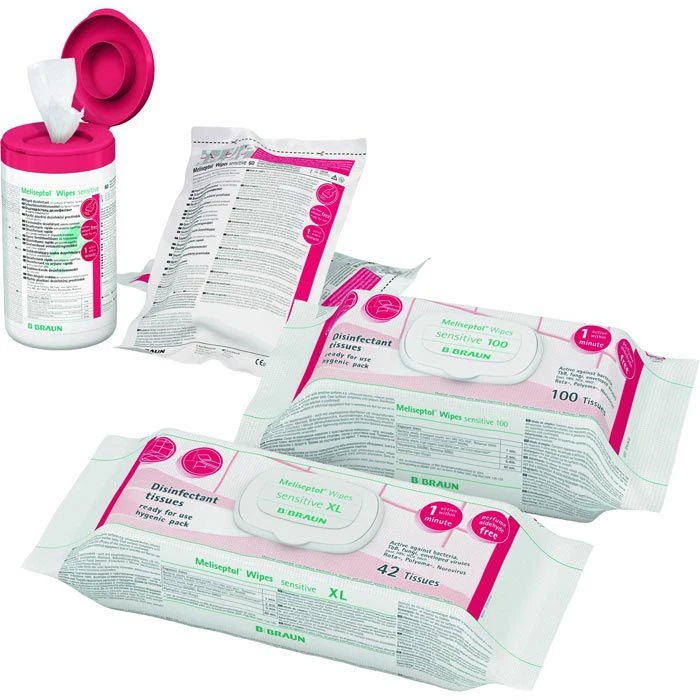 B.Braun Desinfektionstücher 19530 Meliseptol Wipes, Sensitive, Oberflächen, Nachfüllpack, 60 Tücher 5 B.Braun Desinfektionstücher 19530 Meliseptol Wipes, Sensitive, Oberflächen, Nachfüllpack, 60 Tücher – Bild 3