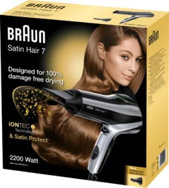 Braun Satin Hair 7 HD 710 Haartrockner (Föhn/Fön) Mit IONTEC Technologie (inklusive Styling Aufsatz) -Körperpflege Store 7bc7405ac7fb36f52619336cb7fd4afc