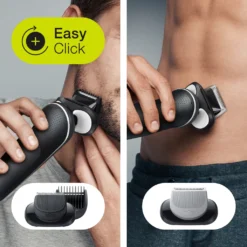 Braun Elektrischer Rasierer - Series 5 - 51-W4650cs + 2 Aufsätze & Ladestation - Schwarz & Weiß -Körperpflege Store 7e41770cc0e63ec46b4ee4083a09936b