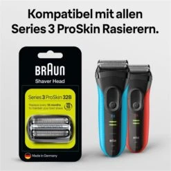 Braun 32B Kombipack, Series 3, Scherkopf, Ersatzscherteil, Schwarz, Für ProSkin Und CruZer Clean 13 Braun 32B Kombipack, Series 3, Scherkopf, Ersatzscherteil, Schwarz, Für ProSkin Und CruZer Clean -Körperpflege Store 7f1d1513e40265cf8efb9198eabeab00e27a589c scherkopf braun 32b kombipack schwarz