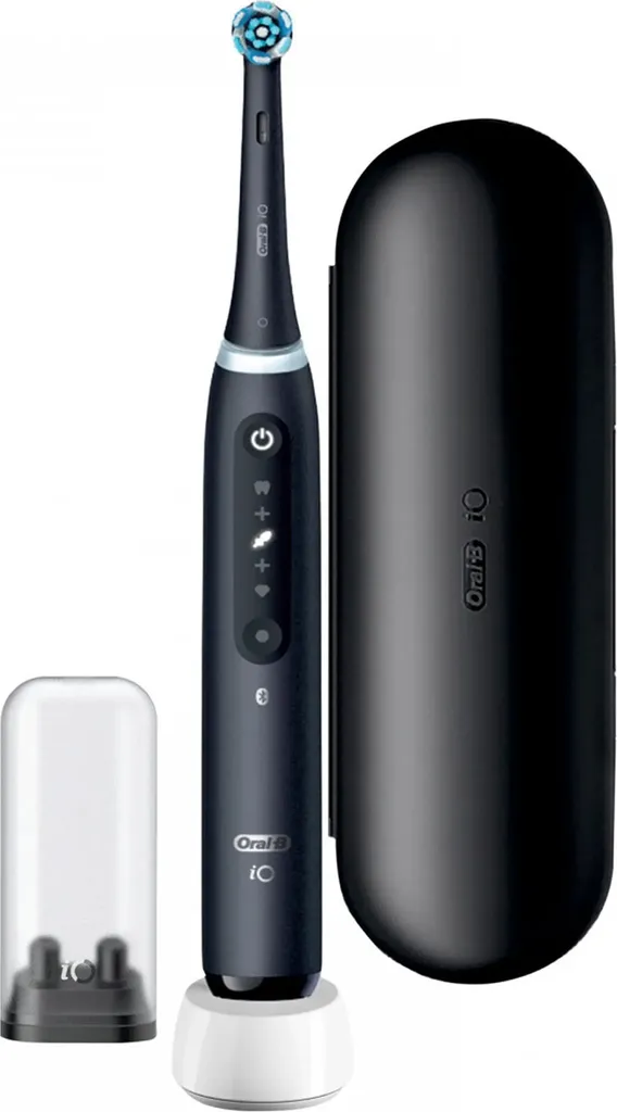 Oral-B Elektrische Zahnbürste - IO Series 5 + Reiseetui - Matt Black 6 Oral-B Elektrische Zahnbürste - IO Series 5 + Reiseetui - Matt Black – Bild 4