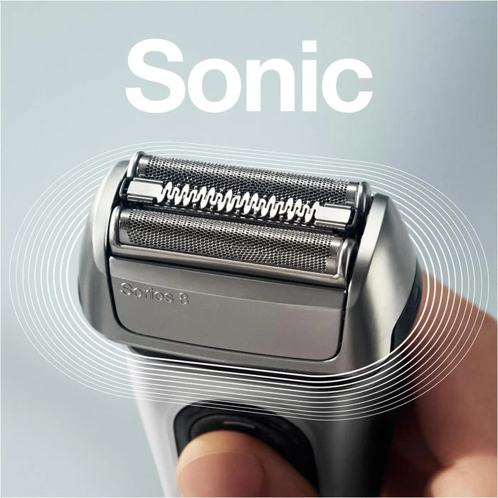 Braun Elektrorasierer Series 8 8457cc, Silber, Wet & Dry, 3+1 Scherkopf, 4-in-1 Reinigungsstation 6 Braun Elektrorasierer Series 8 8457cc, Silber, Wet & Dry, 3+1 Scherkopf, 4-in-1 Reinigungsstation – Bild 4