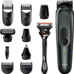 Braun Multi-Grooming-Kit 7 MGK7321, 10-in-1-Barttrimmer Und Haarschneider Für Herren, Für Gesichts-, Kopf- Und Körperhaare -Körperpflege Store 873ff3f00f602029c48dbfe13b30ed0b