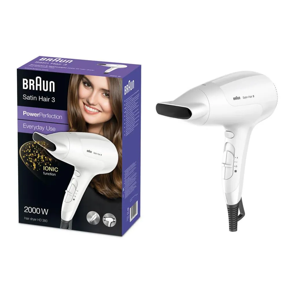 Braun Satin Hair 3 HD380 Power Perfection Solo 4 Braun Satin Hair 3 HD380 Power Perfection Solo – Bild 2