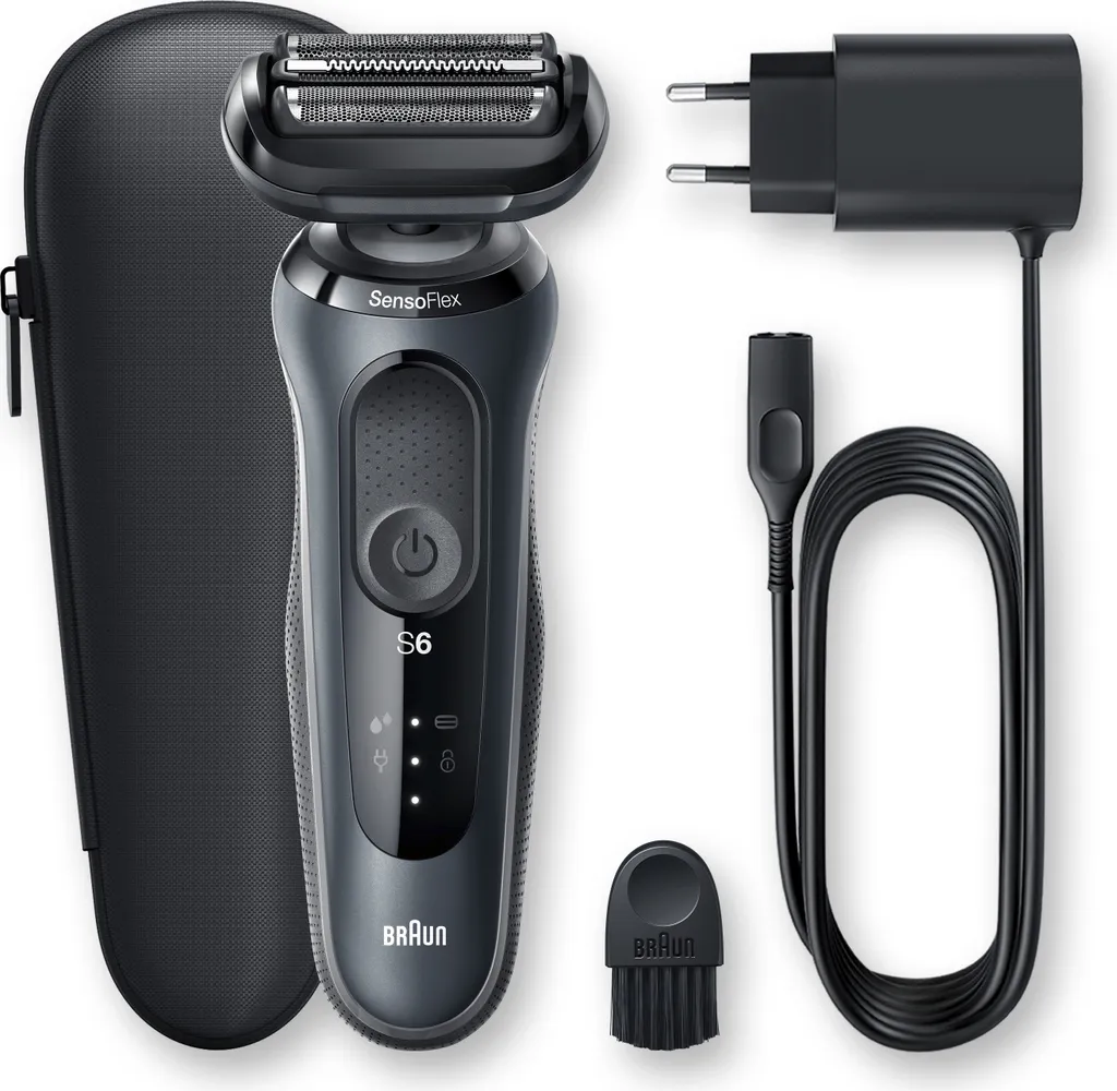 Braun Series 6 60-N1000s Elektrorasierer Für Herren, Grau 5 Braun Series 6 60-N1000s Elektrorasierer Für Herren, Grau – Bild 3