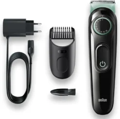 Braun BT3321 BeardTrimmer 3 - Bartschneider - Schwarz/mint