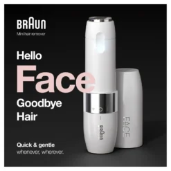 Braun Face Mini Hair Remover FS1000 Mini-Haarentferner Reinigung Smartlight -Körperpflege Store 8b1e5f4a3153b298bb1072f0970e82c0