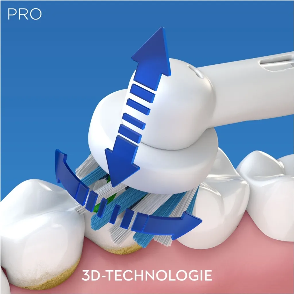 Oral-B Elektrische Zahnbürste Pro 1750 Design Edition Weiß 5 Oral-B Elektrische Zahnbürste Pro 1750 Design Edition Weiß – Bild 3